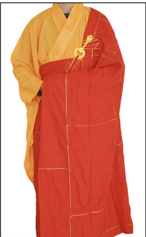 ผ้าคลุมชุดพระสีแดง ผ้าใยกันชง รหัส KS35 สินค้าพร้อมส่ง