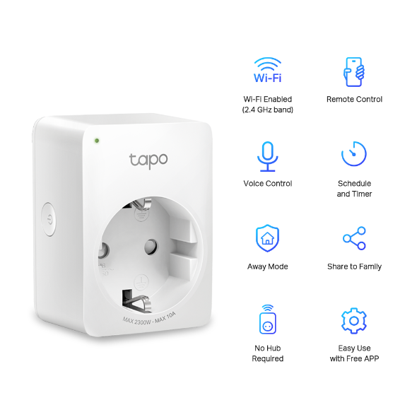 Tapo P100 Mini Smart Wi-Fi Socket