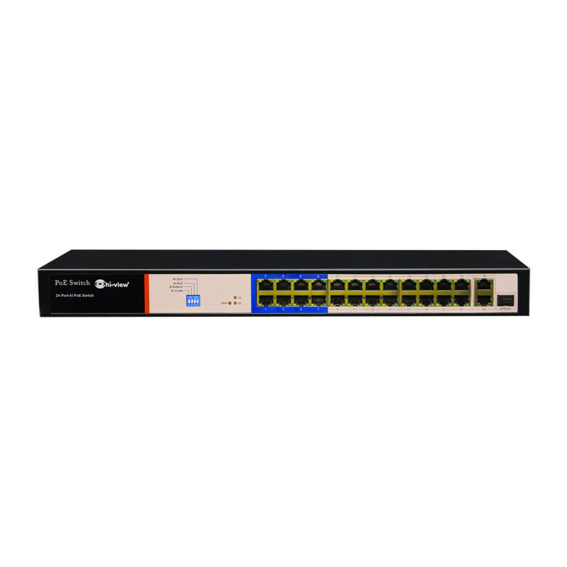 HR-SW26 2P24 S1C AI AI Poe Switch 26 Port