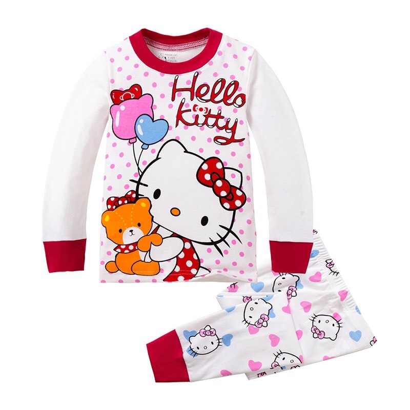 ชุดนอนเด็กเล็ก แขนยาว ขายาว Size3T,4T
