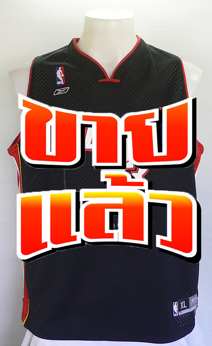 เสื้อบาสเกตบอล NBA Miami Heat ของ Dwyane Wade