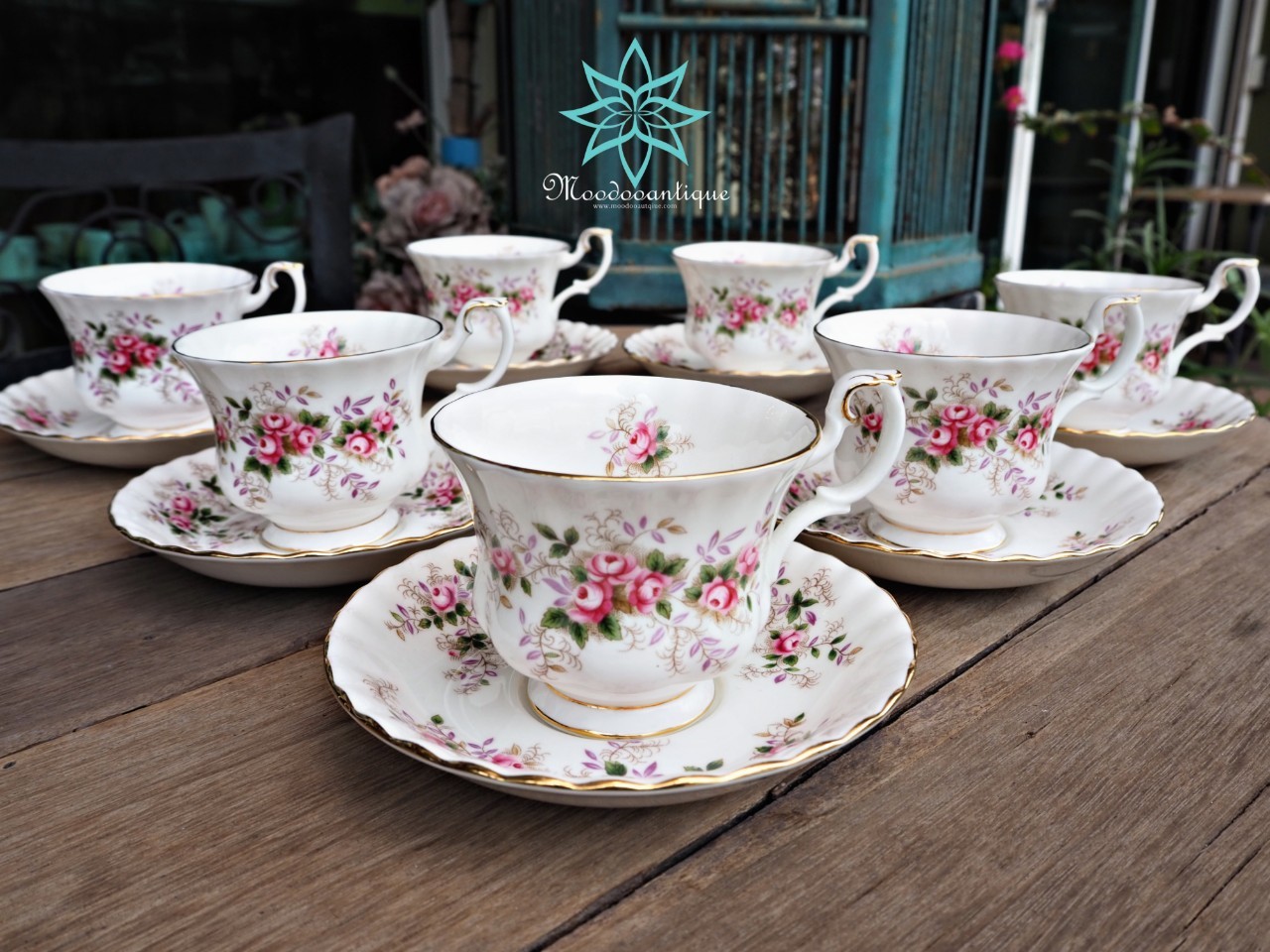 Royal Albert Bone China England Lavender Rose (ลายนี้เลิกผลิตแล้ว)