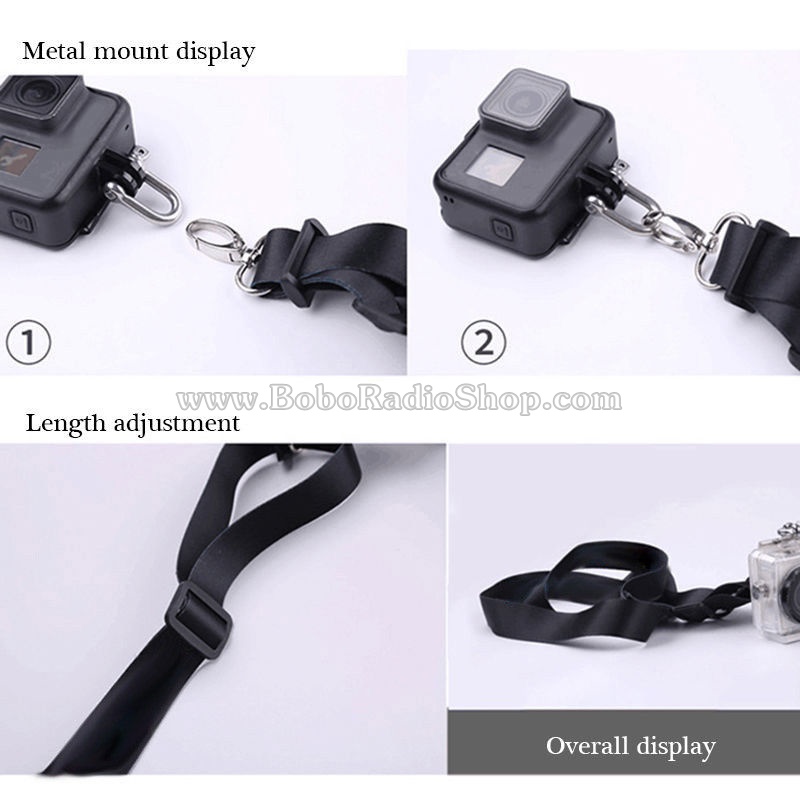 สายคล้อง GoPro พร้อมตัว U สแตนเลส