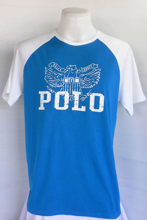 เสื้อยืดแขนสโลป POLO SPORT ไซส์ L รอบอก 42 นึ้ว