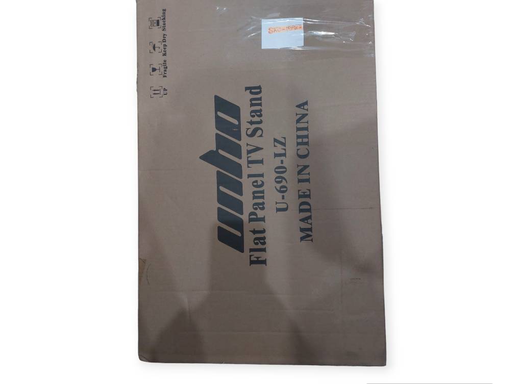 ขาตั้งพื้นทีวีล้อเลื่อน ล็อคได้ รุ่นU-690-LZ TV Stand with Shelf รองรับจอแอลอีดีทีวีได้ ขนาดจอภาพ 32-65 นิ้ว เหล็กหนาสามารถปรับระดับความสูงได้ ขาตั้งทีวี