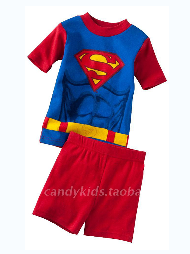 ชุดนอนเด็กเล็ก แขนสั้น ขาสั้น Size 90,95,100,110