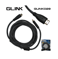 GLINK HDMI,LAN, POWER CABLE/GLINK029 [VERSION 1.4]-1.8M
