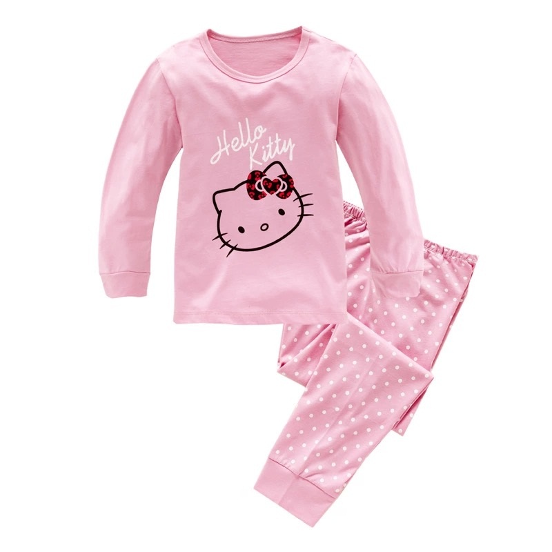 ชุดนอนเด็กเล็ก แขนยาว ขายาว Size 5T