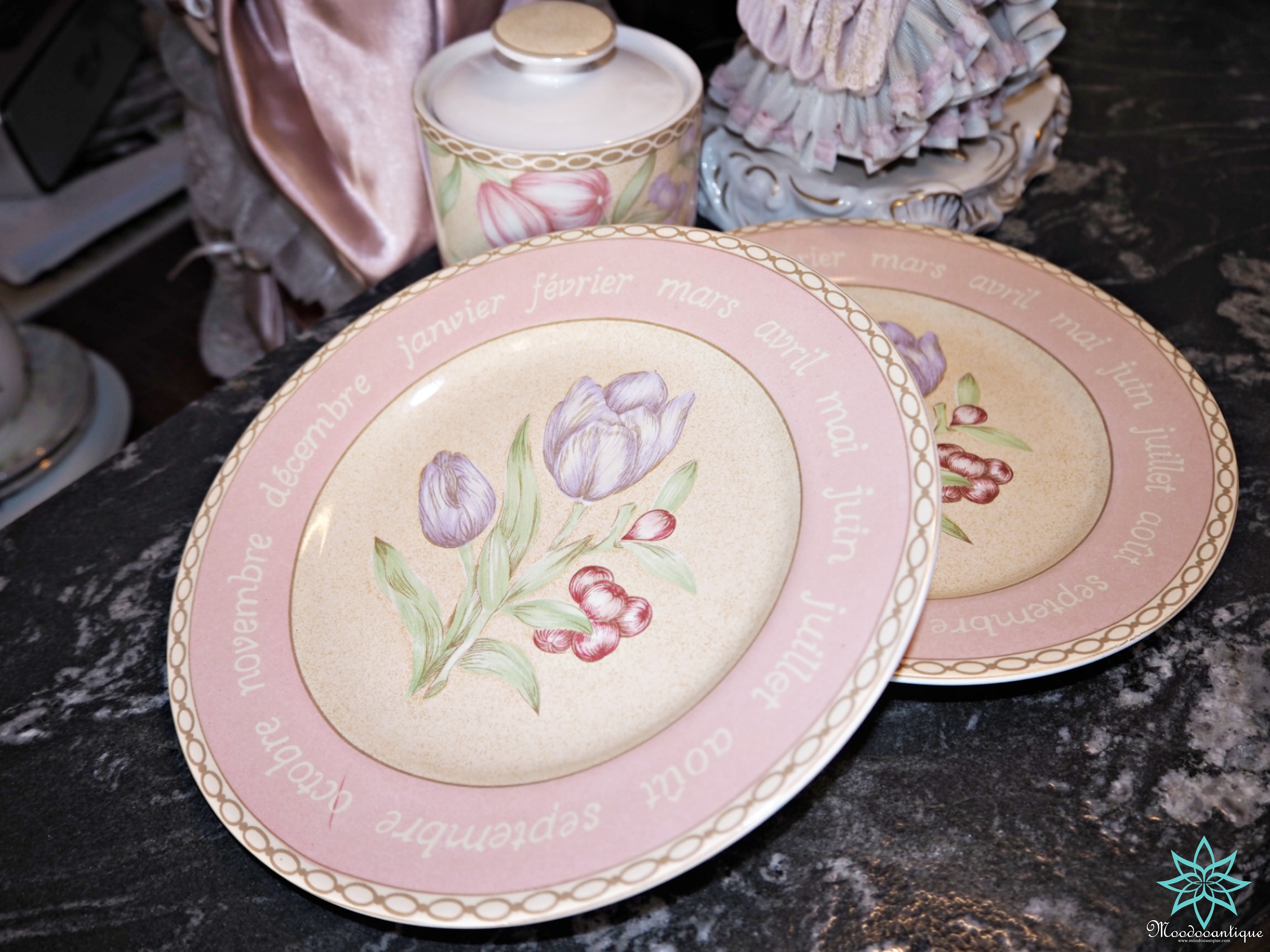 จาน พร้อมโถ แบรนด์ Les Saisons 4874