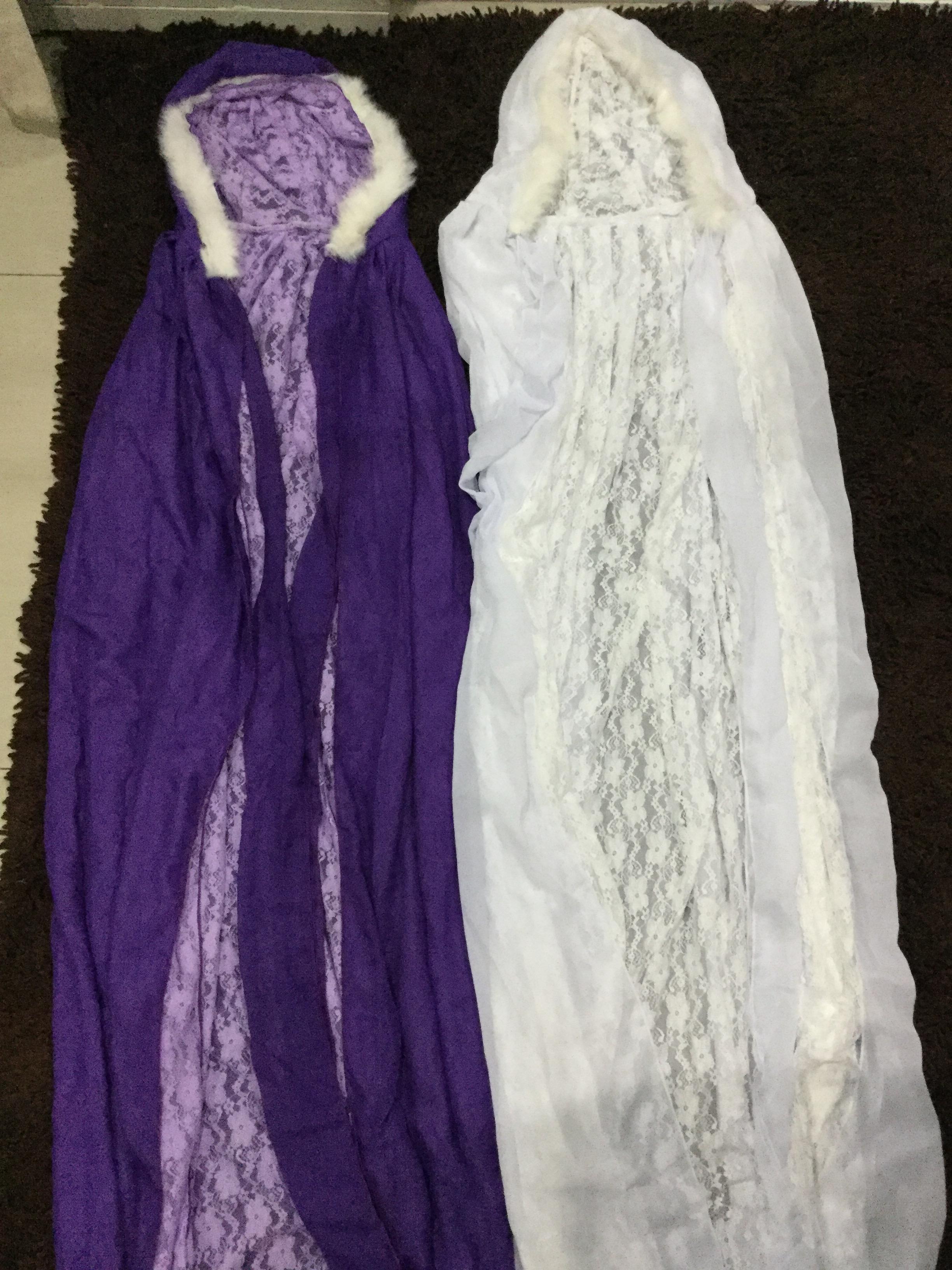 ผ้าคลุม ชีฟอง. สีม่วง. รหัส WTD 108 สินค้าพร้อมส่ง