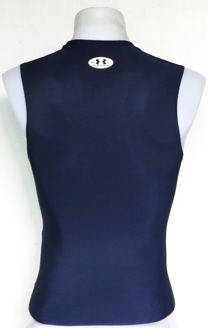 เสื้อรัดกล้ามเนื้อ UNDER ARMOUR แขนกุด สีกรมท่า ไซส์ S