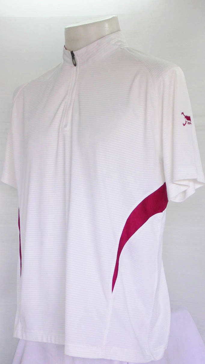 เสื้อลำลอง OAKLAY GOLF สีขาว ไซส์ XL รอบอก 46 นึ้ว