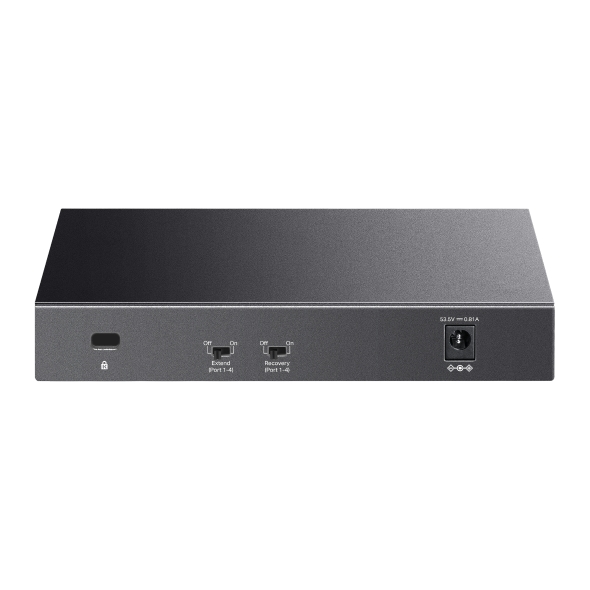 LS106LP 6-Port 10/100Mbps Desktop Switch with 4-Port PoE+