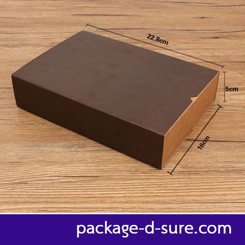 กล่องคราฟสี่เหลี่ยมผืนผ้า ไซส์ใหญ่ แยก 2 ชิ้น 16x22.8x5 cm