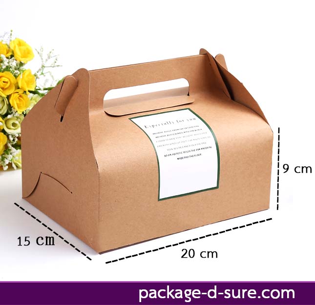 โปรโมชั่น//กล่องหูหิ้ว ไซส์ใหญ่พิเศษ 15x20x9 กระดาษขาว