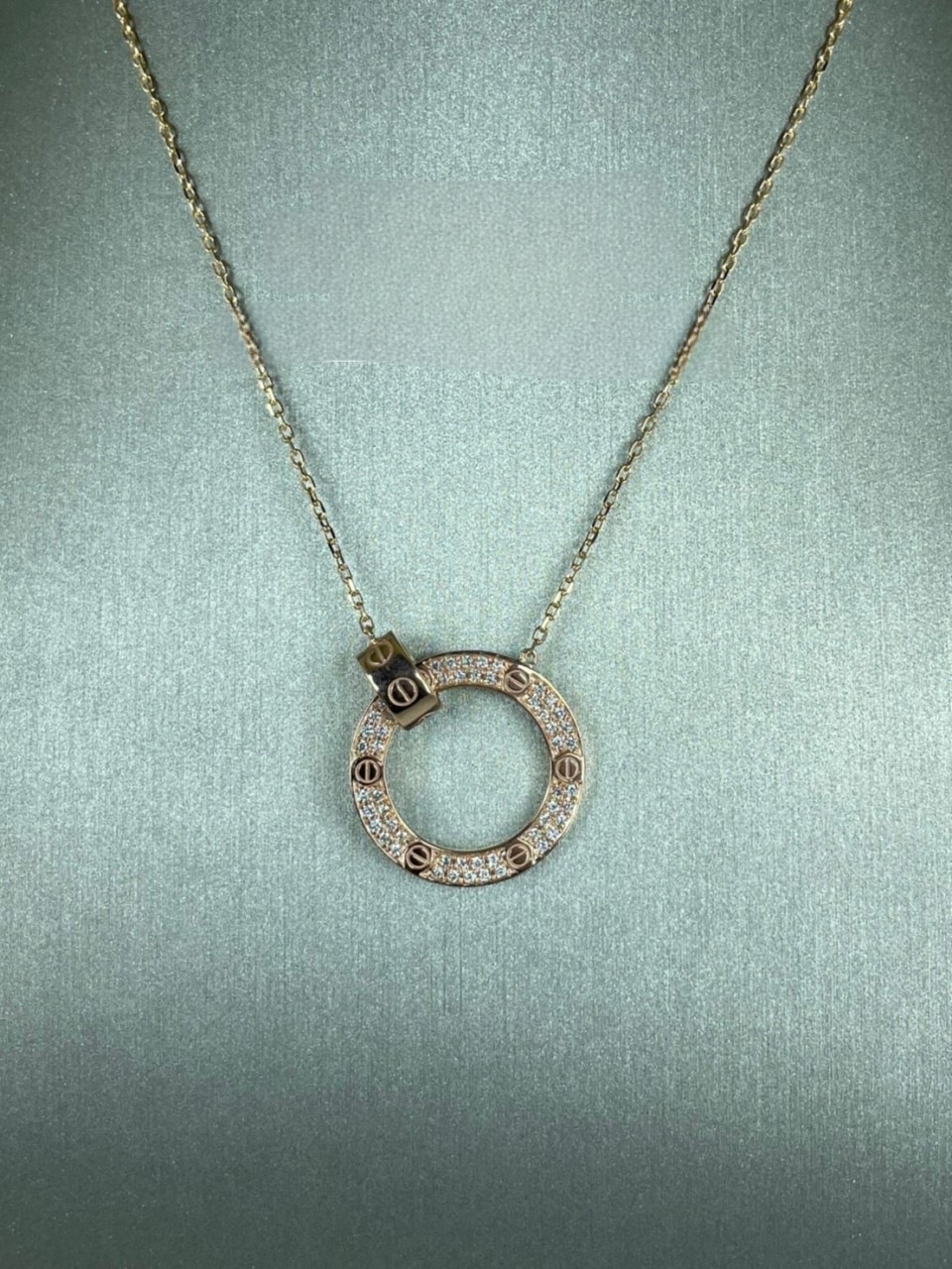 จี้เพชรแท้ Love Cartier น้ำหนักเพชรรวม 0.44 cts