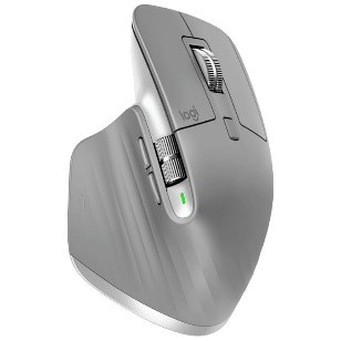 WIRELESS LASER MOUSE (เม้าส์เลเซอร์แบบไร้สาย) MX-MASTER3-MID-GREY