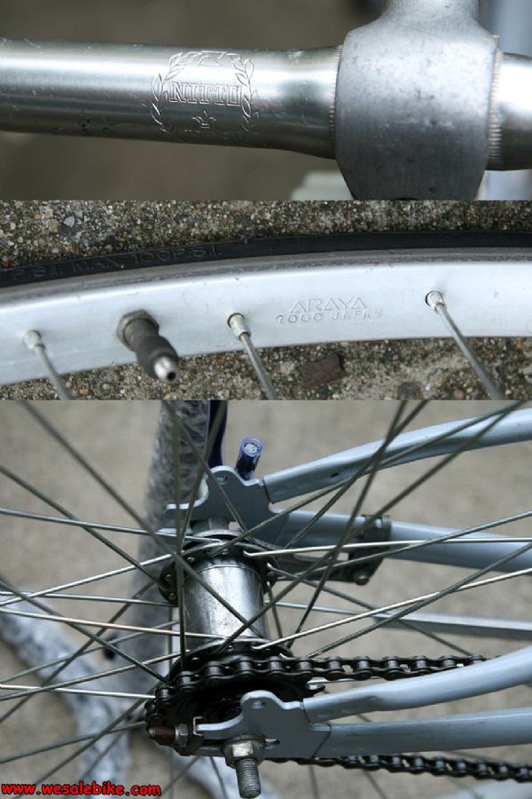 จักรยานผ่าหวาย Single speed ดุมถอยหลังเบรค
