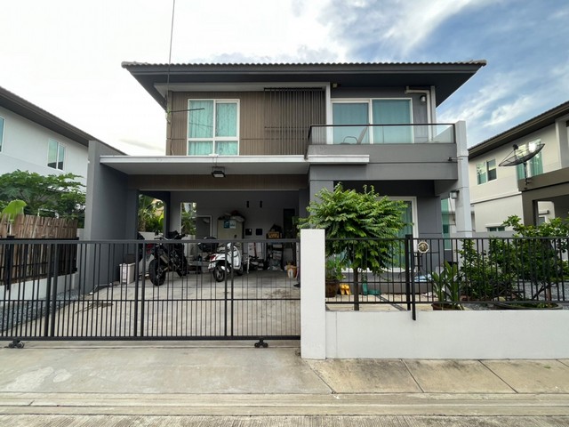 (MH0018) ให้เช่าบ้านเดี่ยว 2 ชั้น ม.ชัยพฤกษ์ พุทธมณฑลสาย 5 ตกแต่งพร้อมเฟอร์ฯ