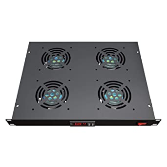 GLINK RACK ACC Glink 19inch 1U 4 way Cooling fans/GCA-04 พัดลมตู้แร็ค