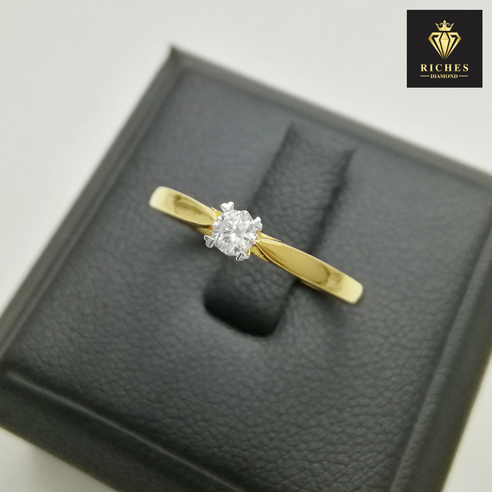 แหวนเพชรแท้รวม 0.10 cts