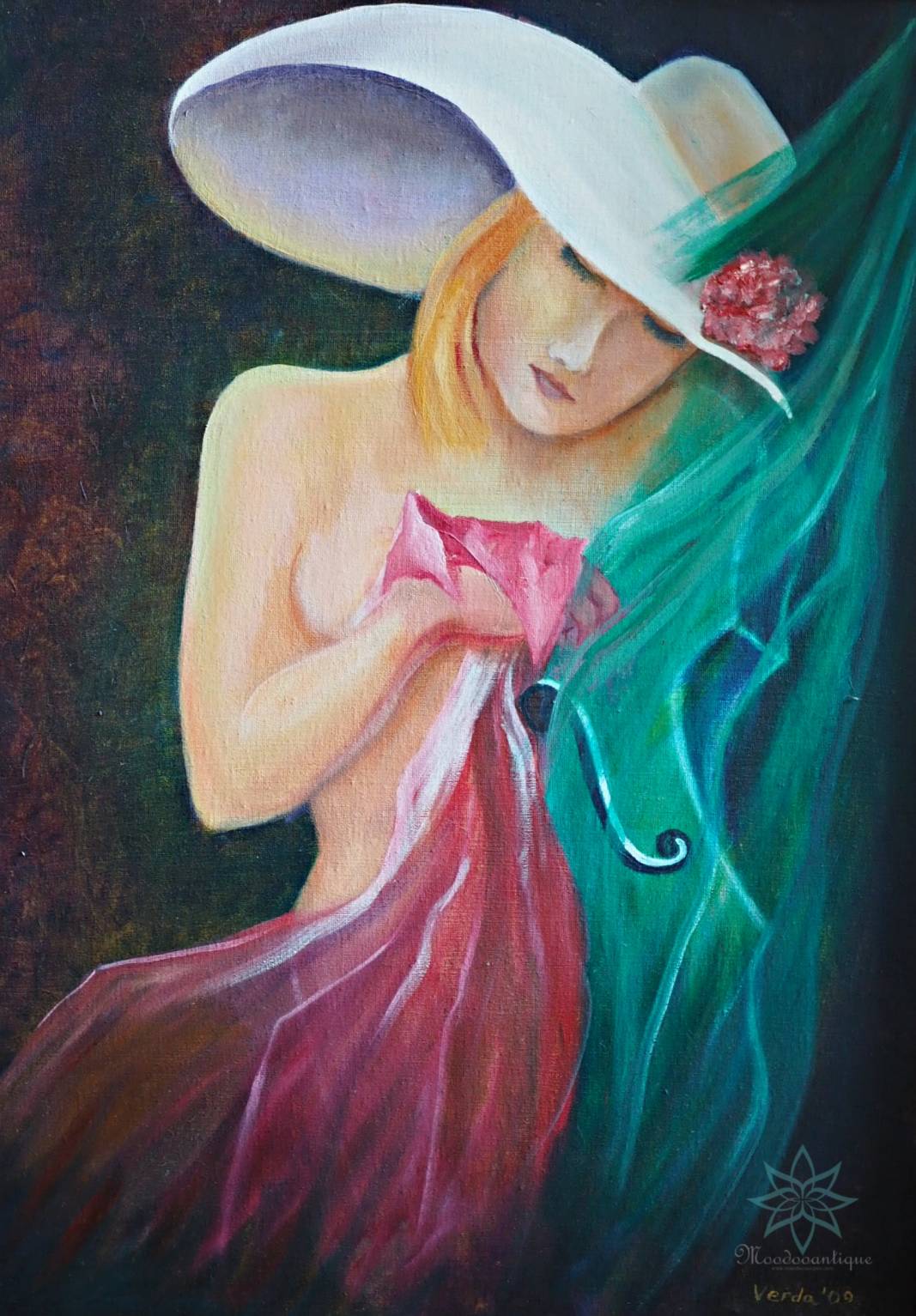 ภาพวาดสีน้ำมันหญิงสาว( ปี 2009 )