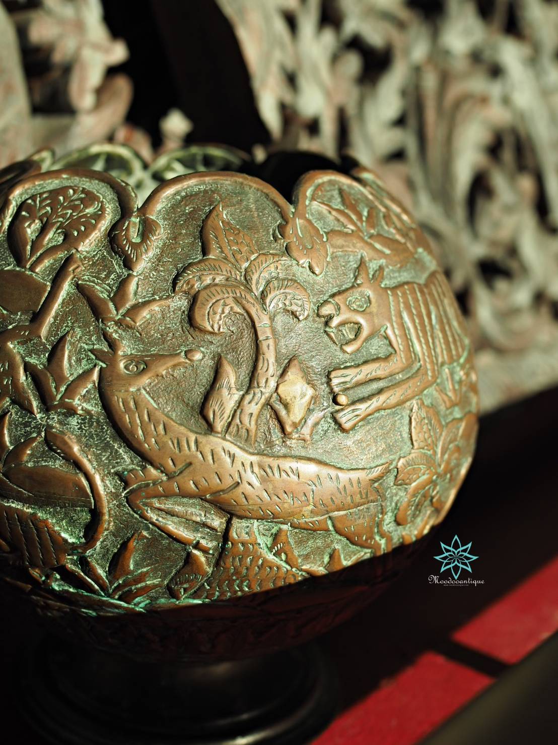 โถเปอร์เซีย ทองแดงแท้