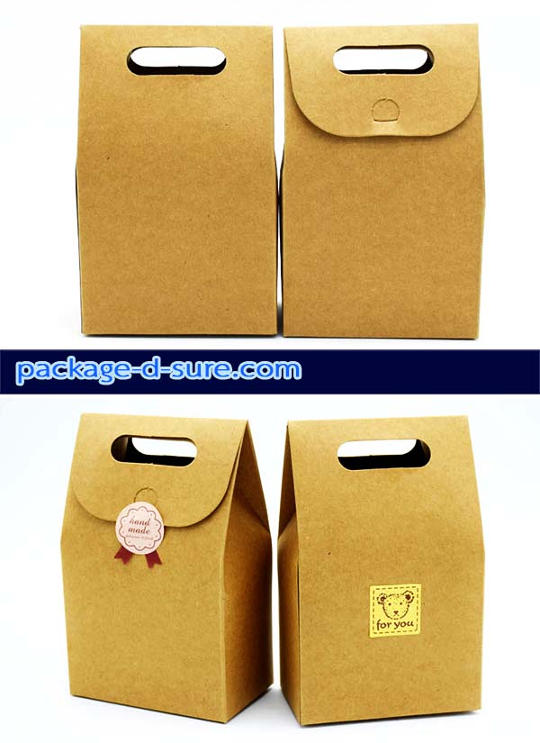 โปรโมชั่น//ถุงคราฟหูหิ้วฐานตั้งได้ ขยายข้าง เปิดปิดบน 10x6x15.5