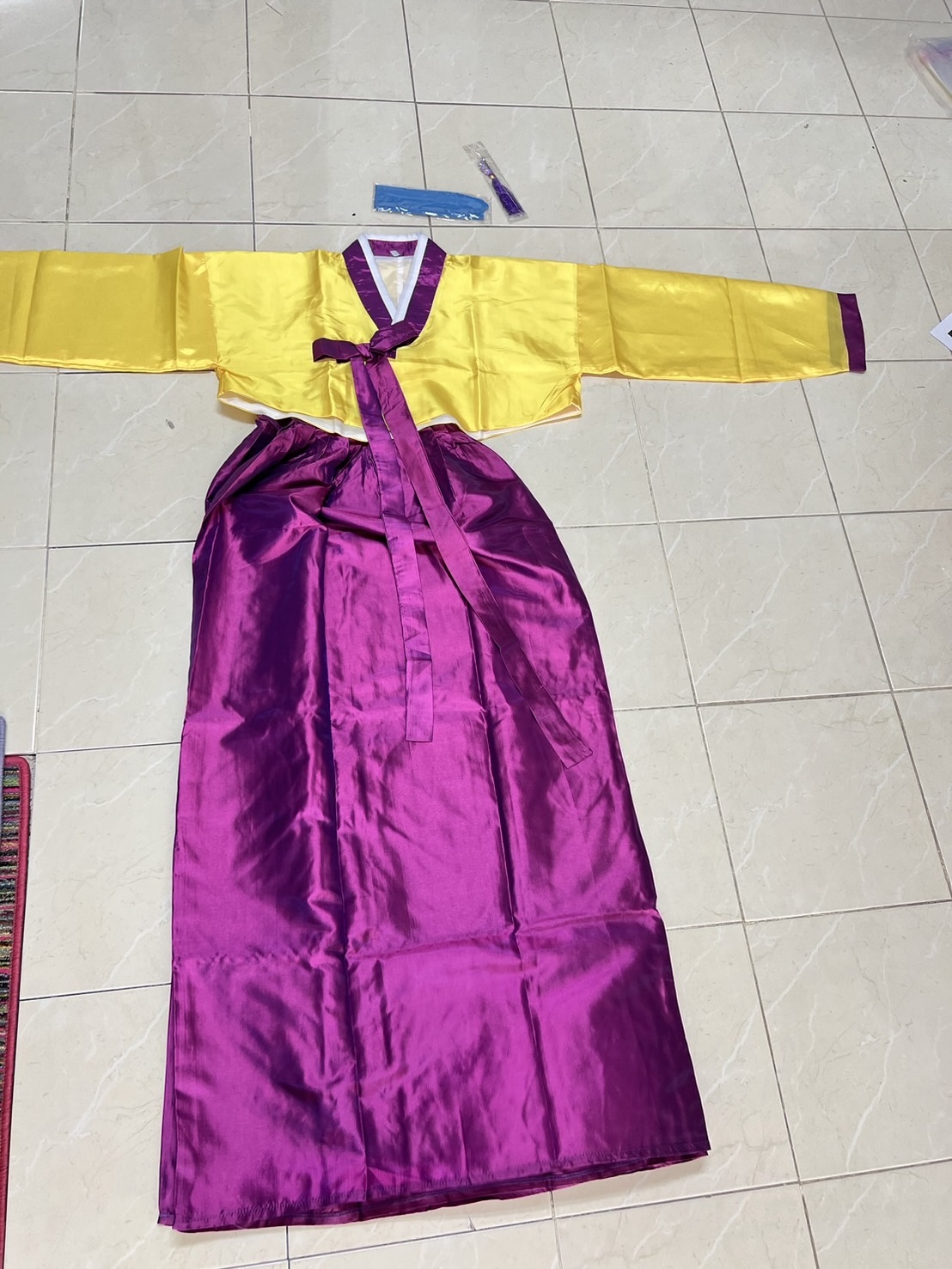 #ฮันบก สีเหลืองม่วง