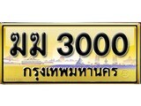 ทะเบียนรถเลขสวย 3000 เลขประมูล ทะเบียนสวย – ฆฆ 3000 จากกรมขนส่ง