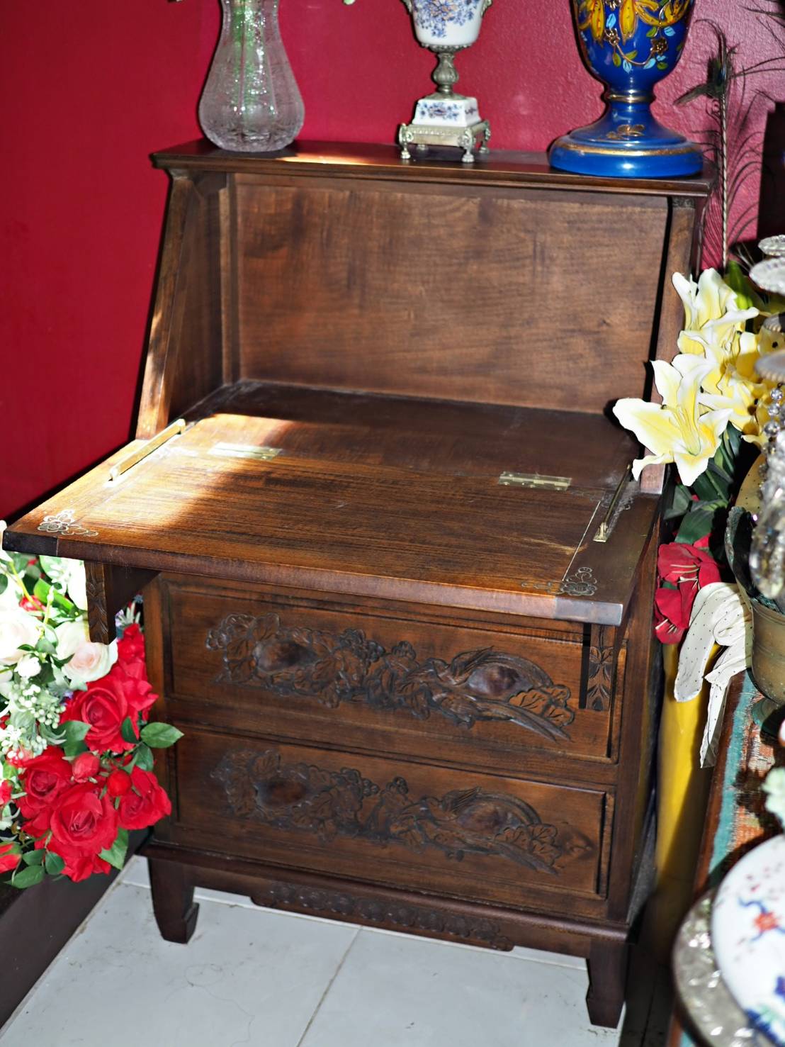 โต๊ะไม้นีโอคลาสสิกงานฝรั่งเศส