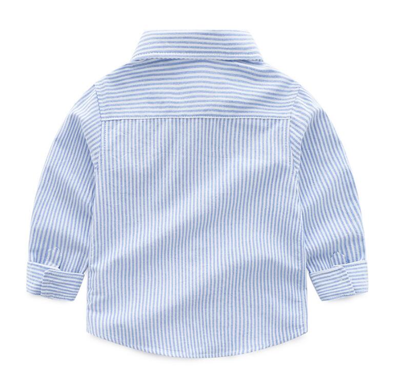 เสื้อเชิ้ตเด็กแขนยาว Size 100