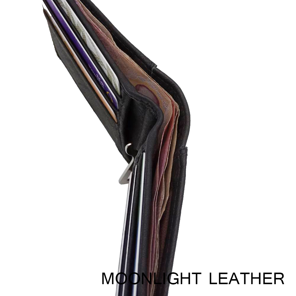 กระเป๋าสตางค์หนังแท้ หนีบแบงค์ Money Clip รุ่น Miix แบรนด์แท้ทำจากหนังวัว นุ่ม สวย ไม่ลอก มีกล่อง