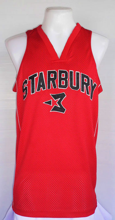 เสื้อบาส STARBURY สีแดง ไซส์ M