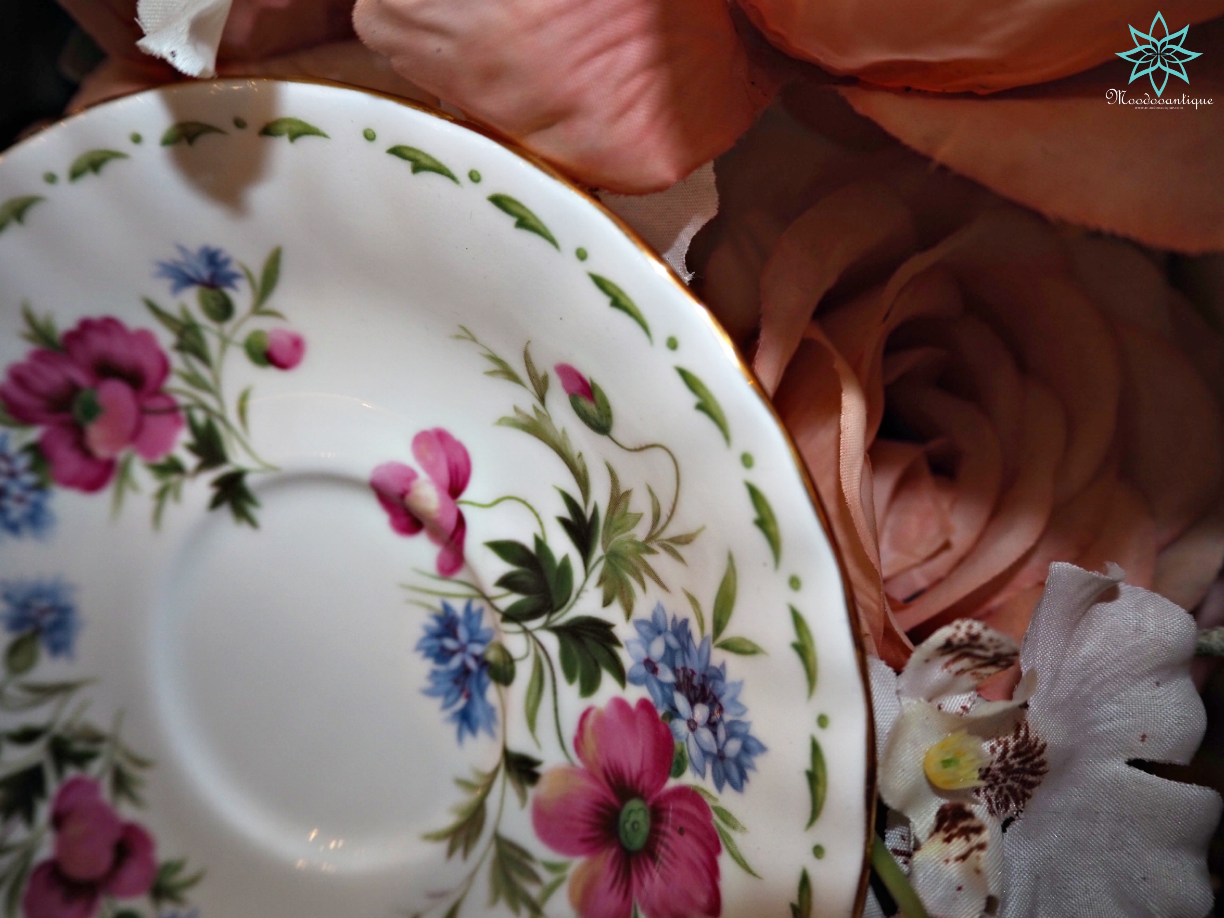 Royal Albert Flower of the Month Series "August" Saucer (No Teacup)