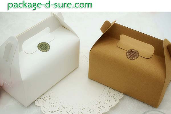 โปรโมชั่น//กล่องหูหิ้ว ไซส์ใหญ่ 16.2x9.2x8 สีขาว