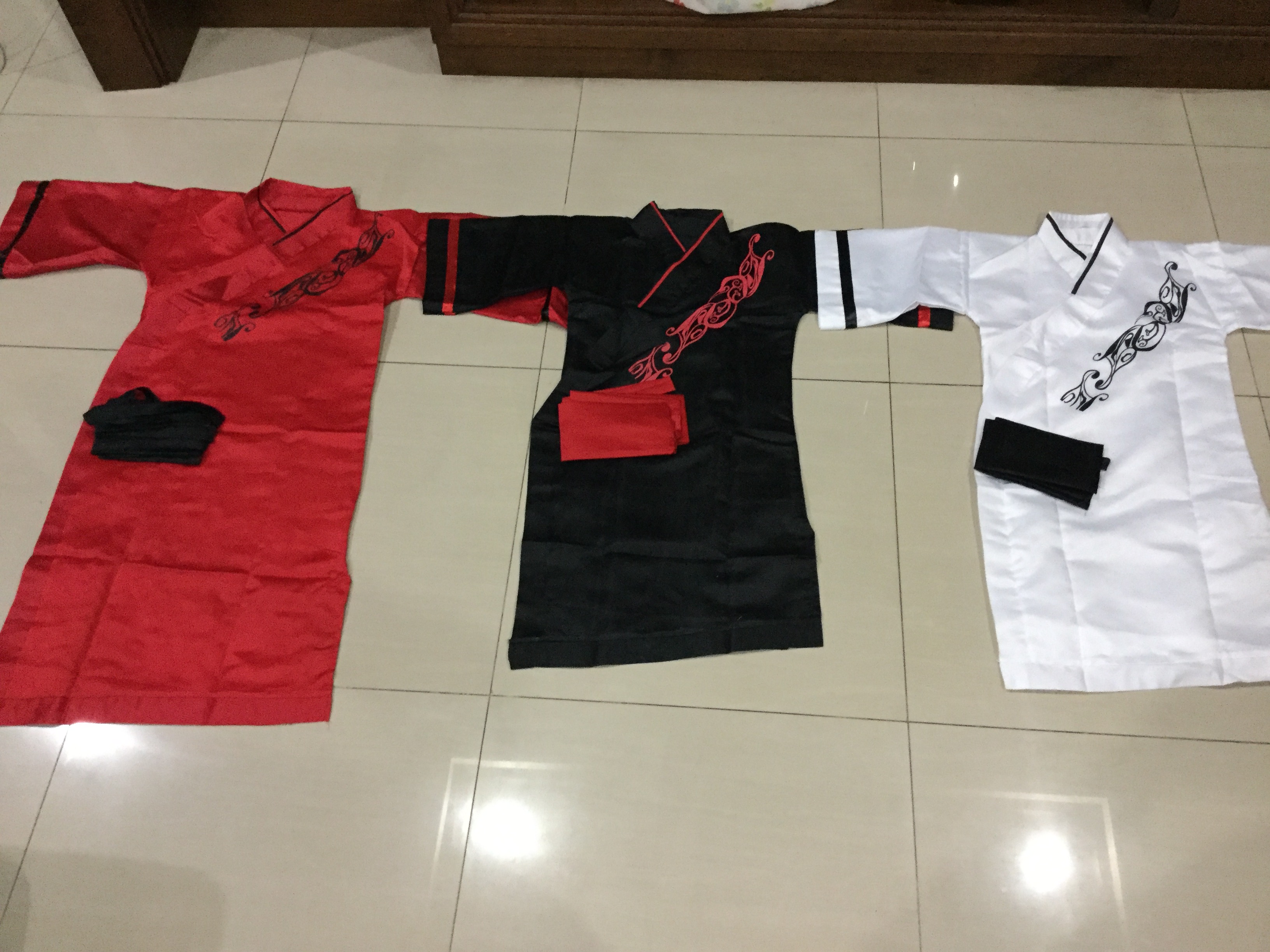 ชุดจอหงวน เด็ก สีดำ รหัส D 40 สินค้าพร้อมส่ง