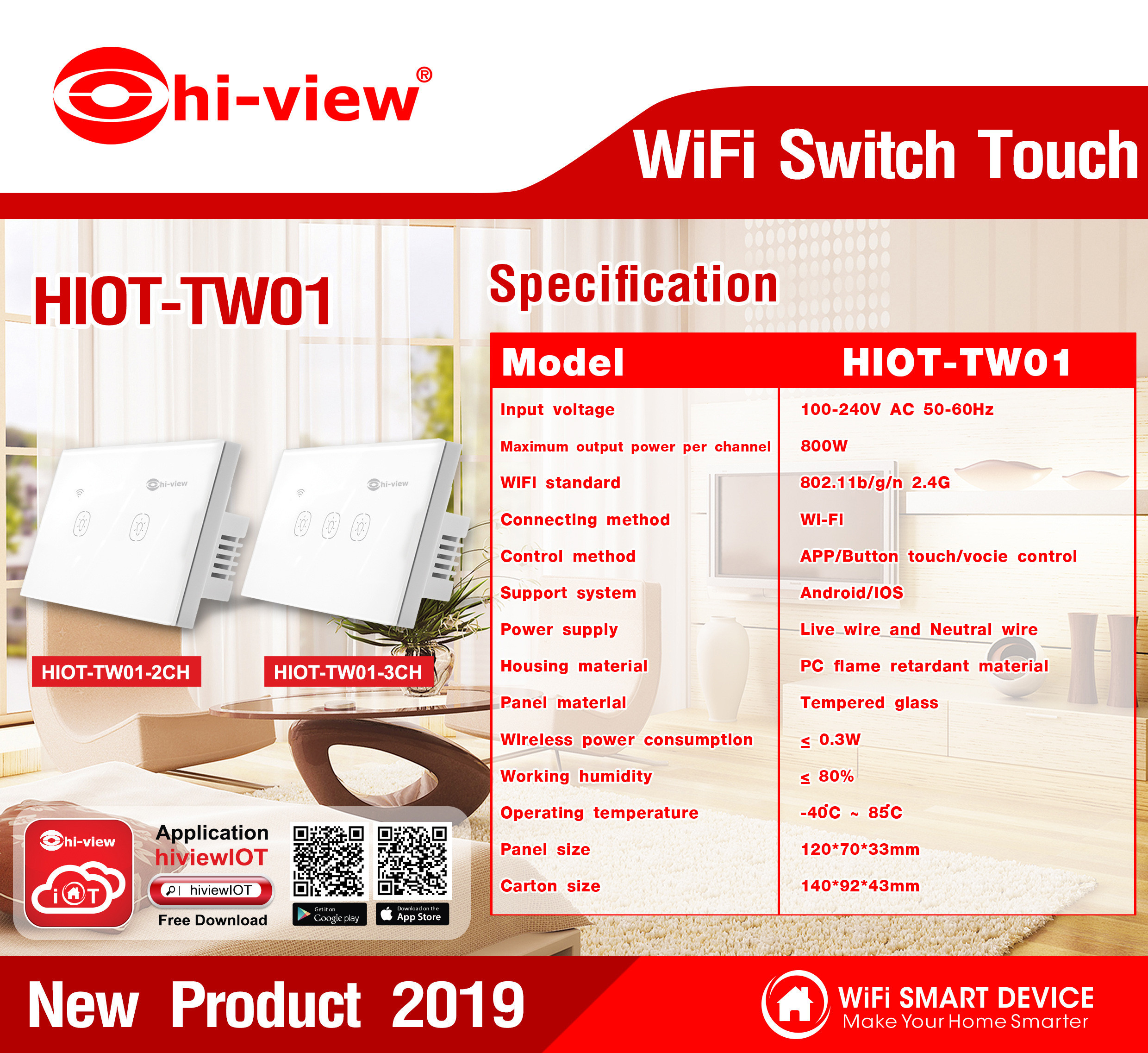 IOT Product HIOT-TW01