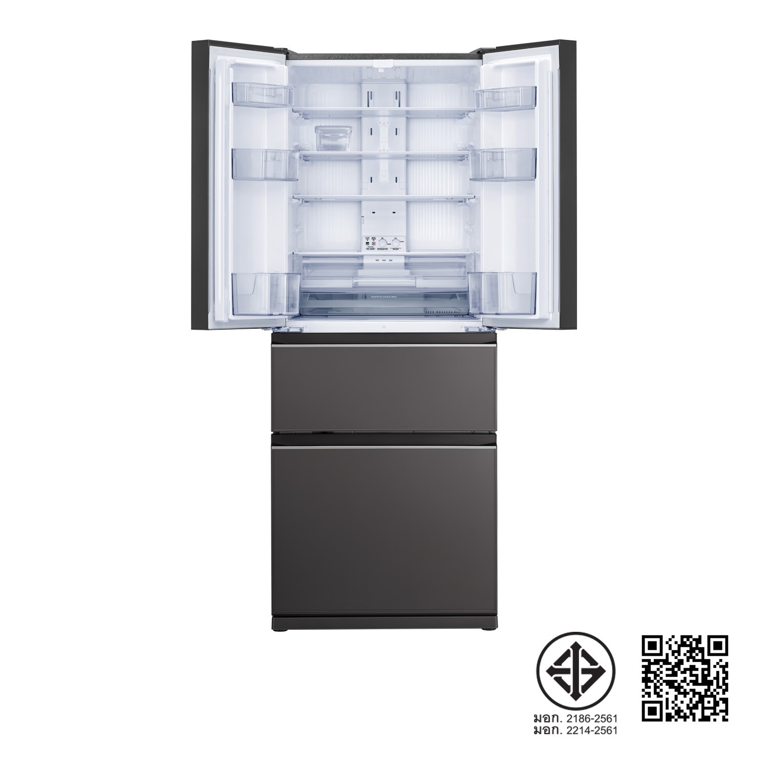 ตู้เย็น Mitsubishi 4 ประตู MINI LX รุ่น MR-LX50EY ความจุ 442 / 15.6 (ลิตร/คิว)