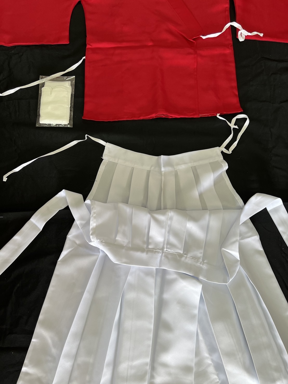 ชุด คอสเพลย์ Rurouni Kenshin เสื้อแดง + กางเกงขาว