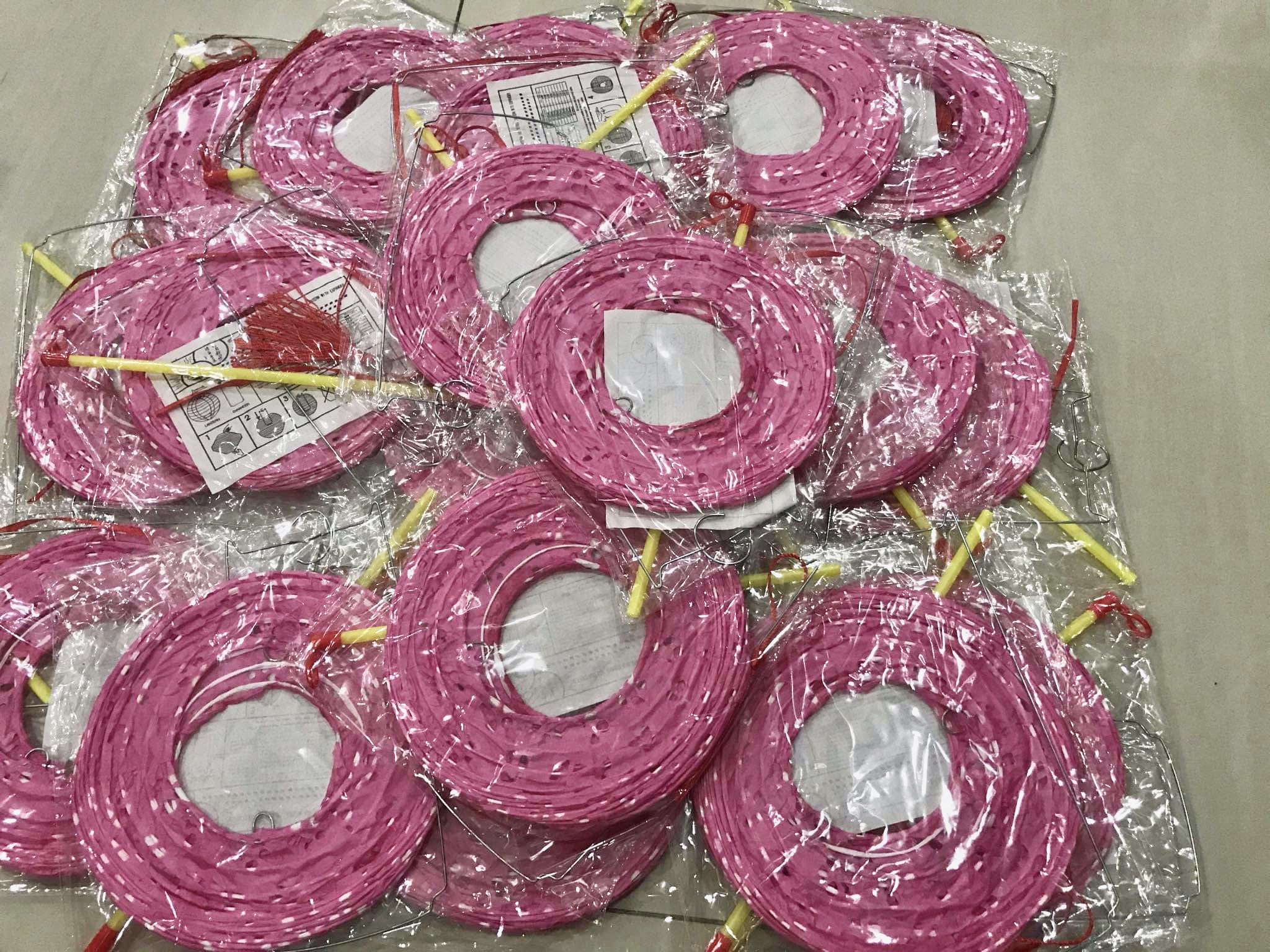 โคมไฟถือ สีพลัม แสงสีเหลือง #12 สินค้าพร้อมส่ง