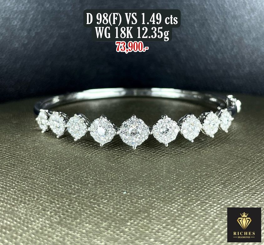 กำไลเพชรแท้ ( Bracelet Diamond ) 1.49 cts