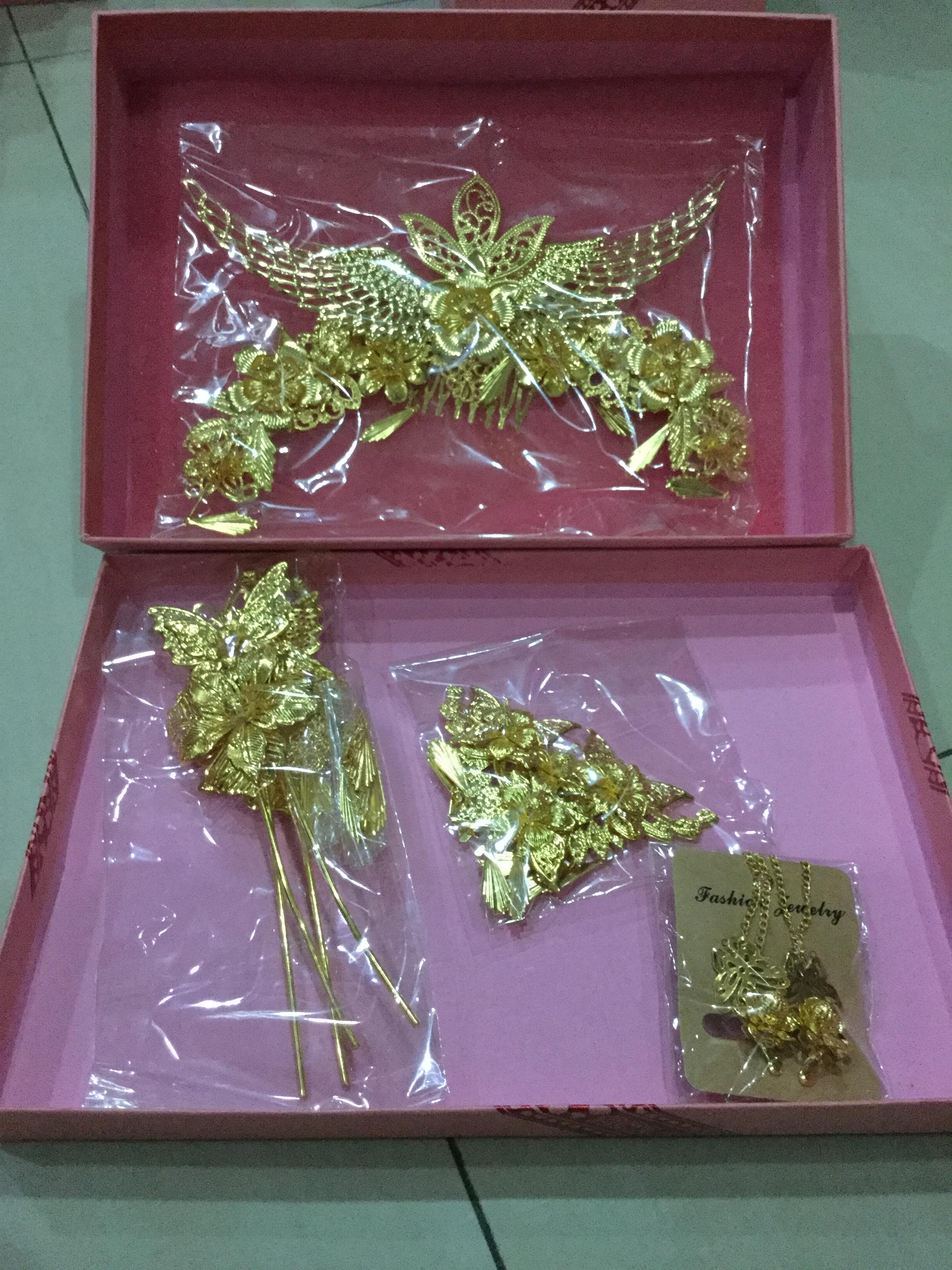 เครื่องประดับผม เจ้าสาวแบบ set รหัส cns 2