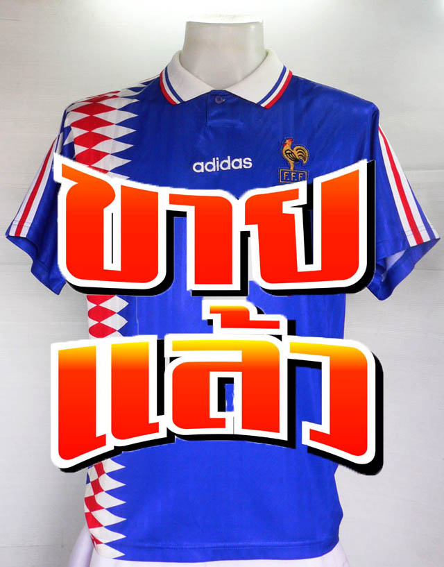 เสื้อฟุตบอล ADIDAS FRANCE 1994 WORLD CUP [HOME] ไซส์ M