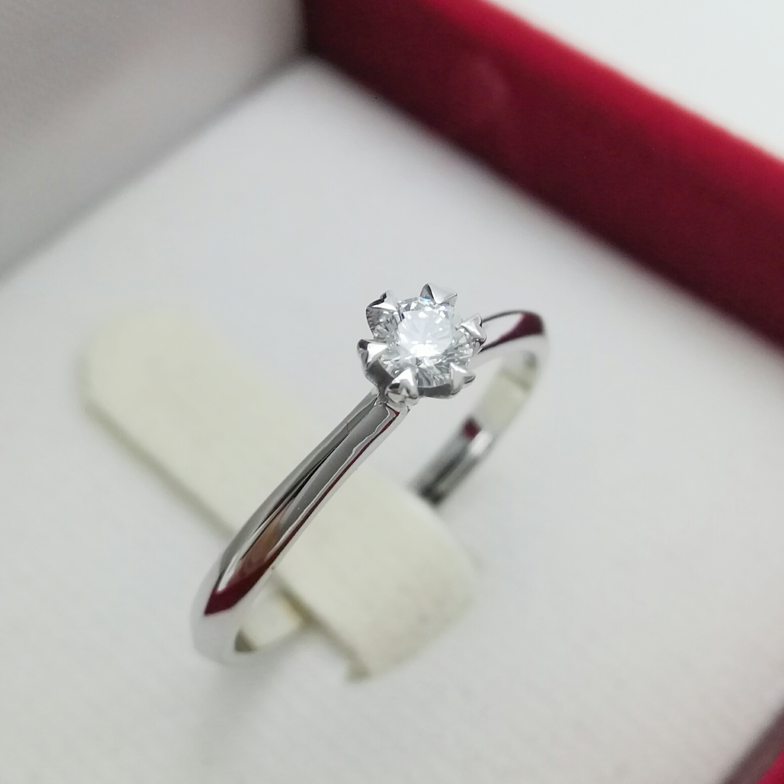 แหวนเพชรแท้รวม 0.11 cts