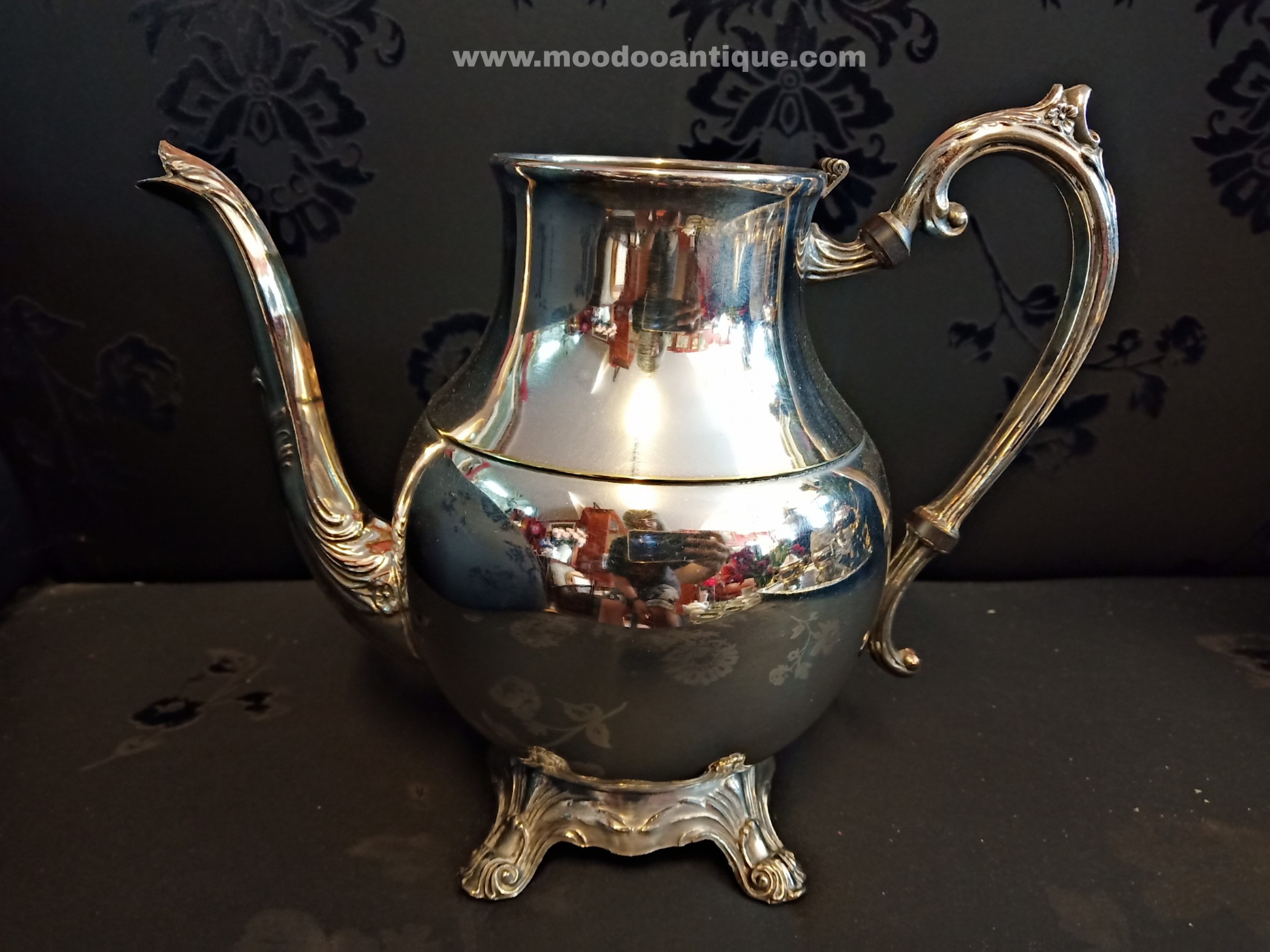 ชุดเครื่องเงิน สำหรับเสริฟน้ำชา FB Rogers Silver Co