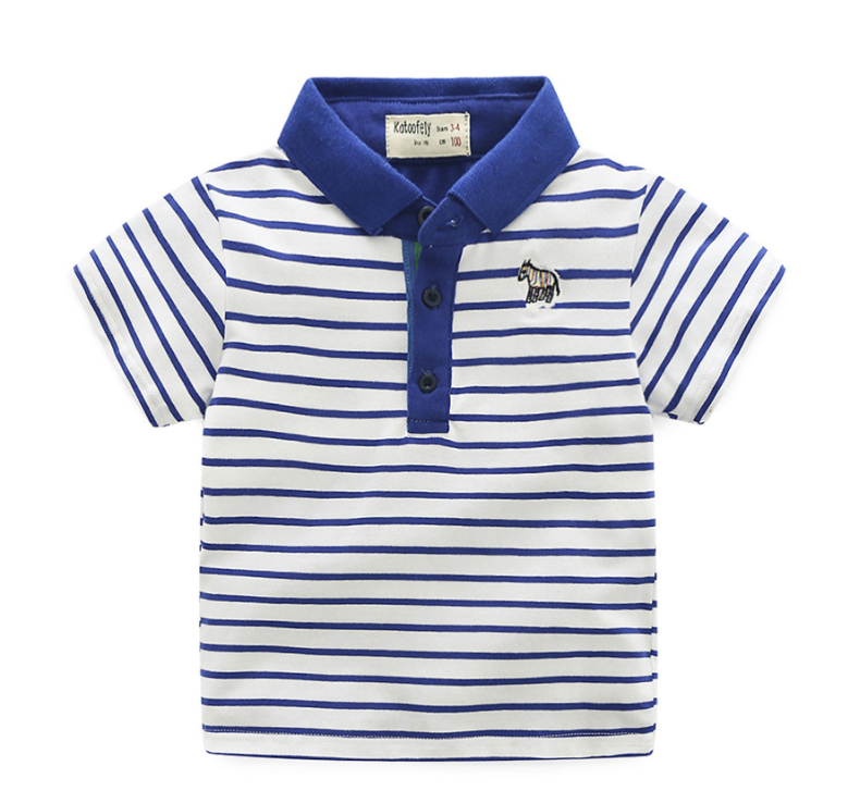 เสื้อโปโลเด็กแขนสั้น Size 130