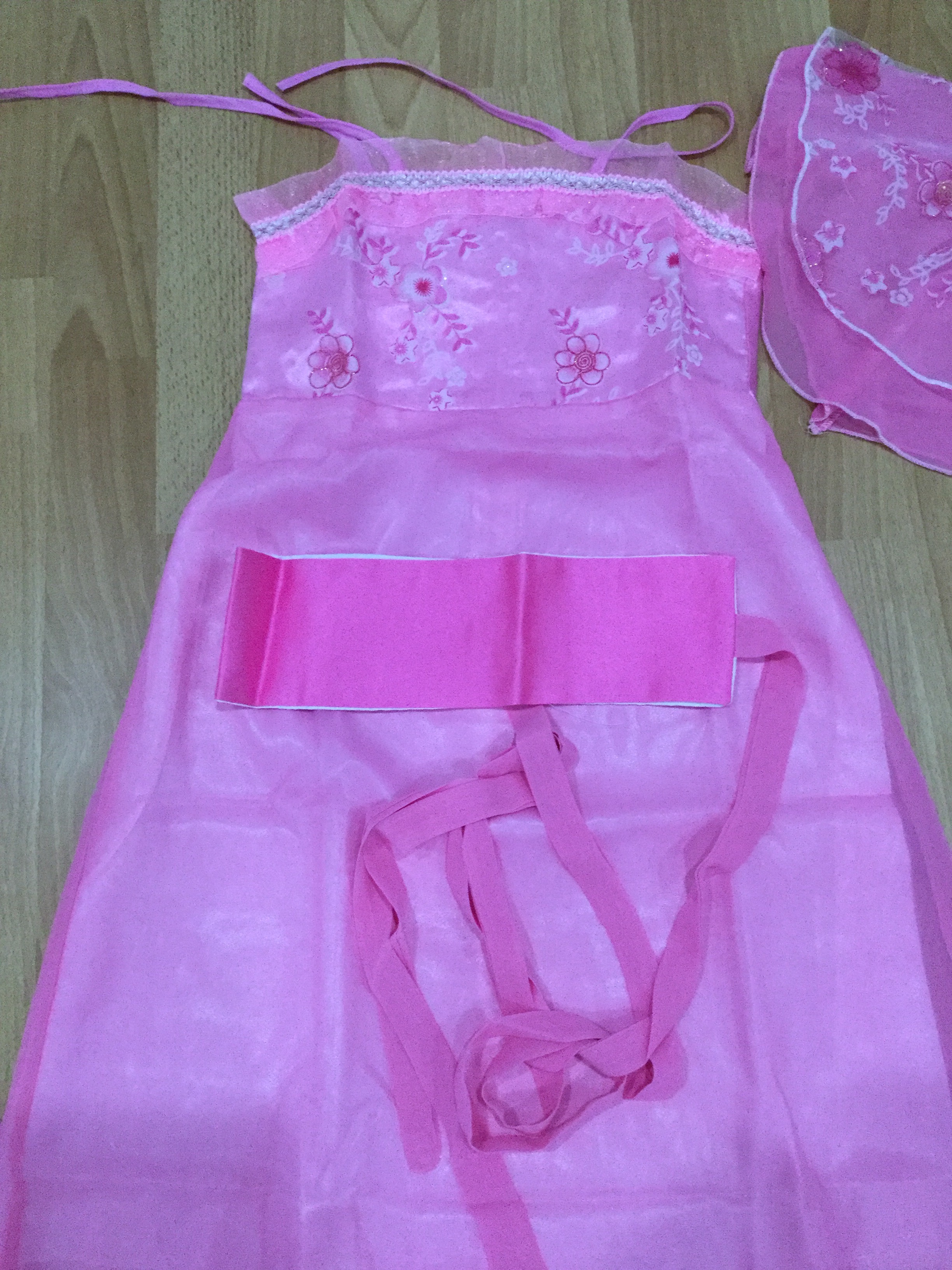 ชุดจีนเด็กฮั่นสีชมพู รหัส /ZZ90สินค้าพร้อมส่ง