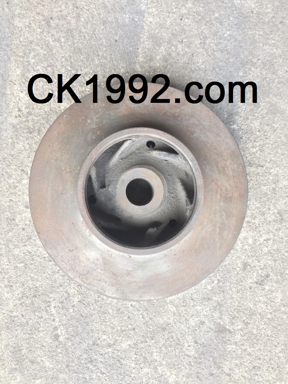 ใบพัดปั๊มน้ำเหล็กหล่อ Impeller