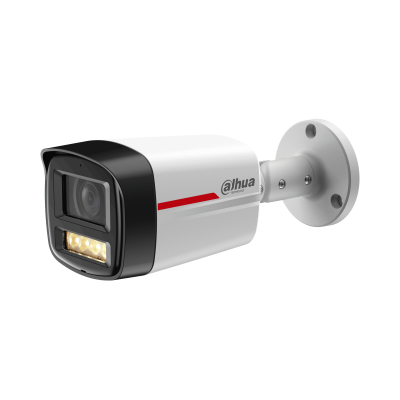 DHU-HFW2249TLSP28 Bullet 2MP 2.8mm WizS LED50 Mic IP67